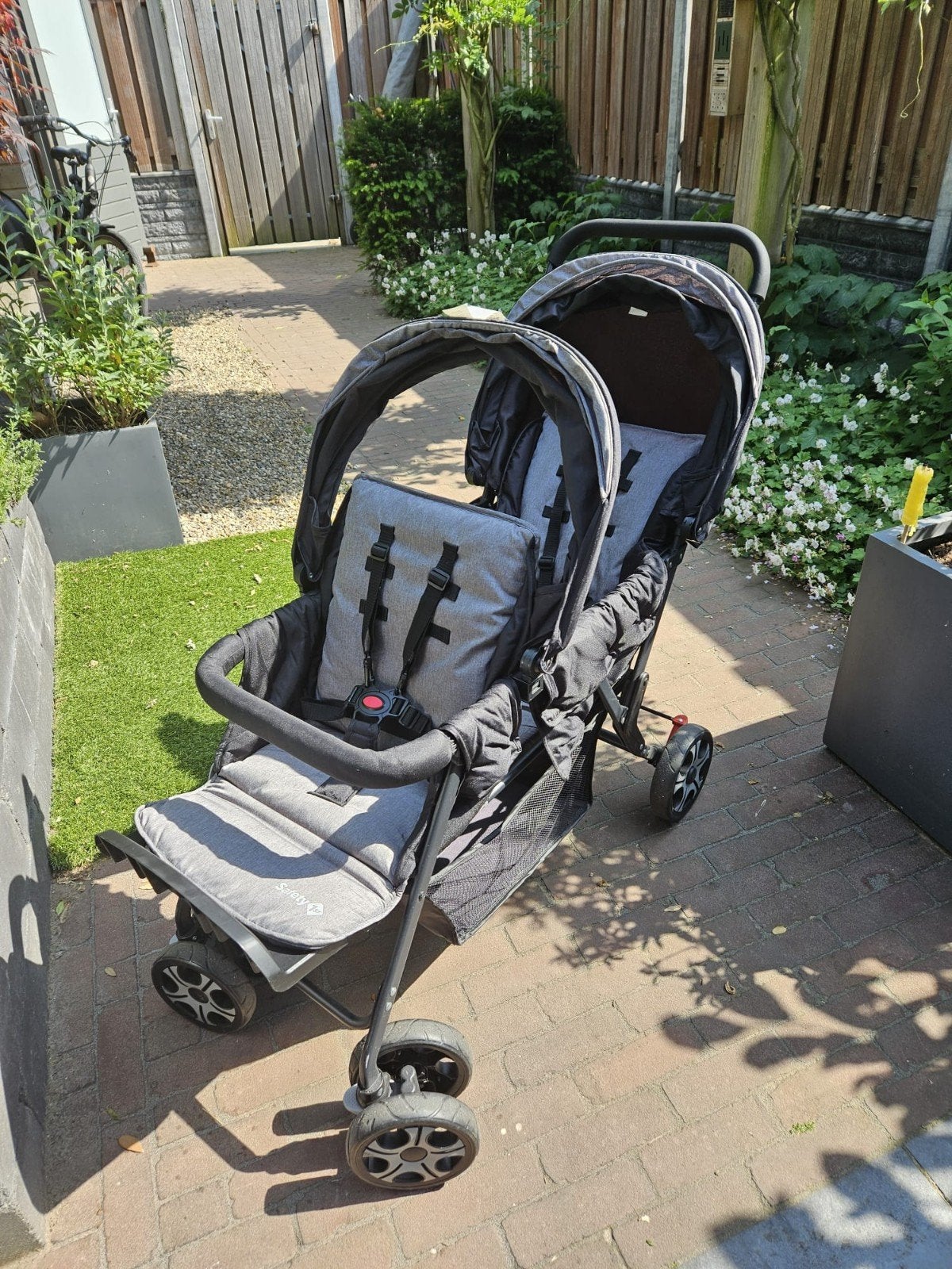 Safety 1st Tandem Buggy - Ideaal voor twee kinderen, Gebruikt, Duowagen, Ophalen, Kinderwagen