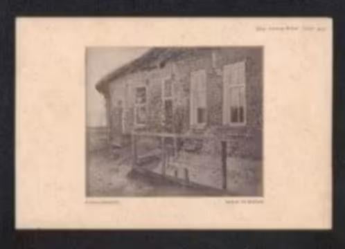 Borger Huisje Boerderij door Floris Verster 1929., Ophalen of Verzenden, Zo goed als nieuw