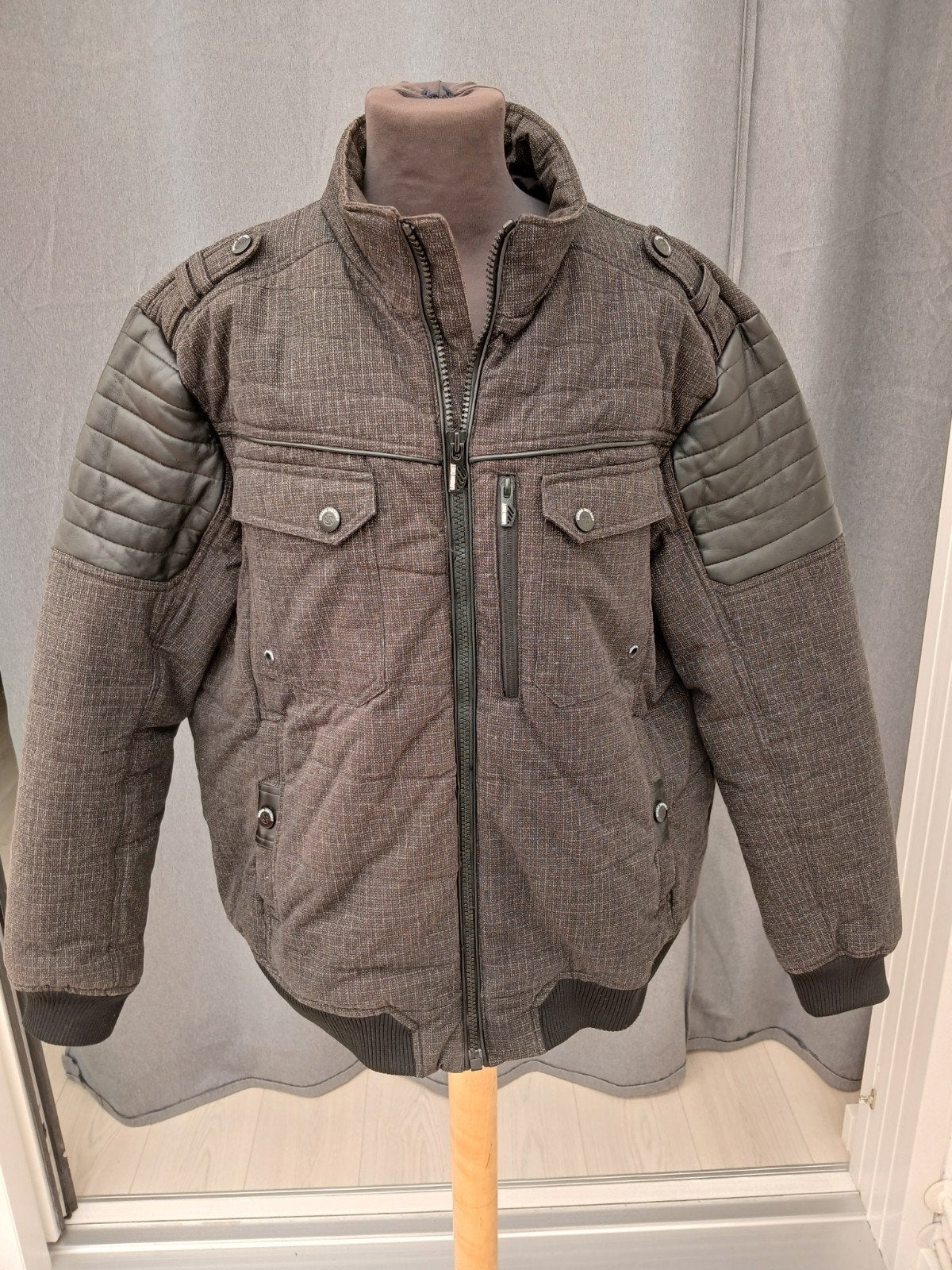 Urban District winterjas maat XXL, Kleding | Heren, Overige maten, Grijs, Gedragen, Urban District
