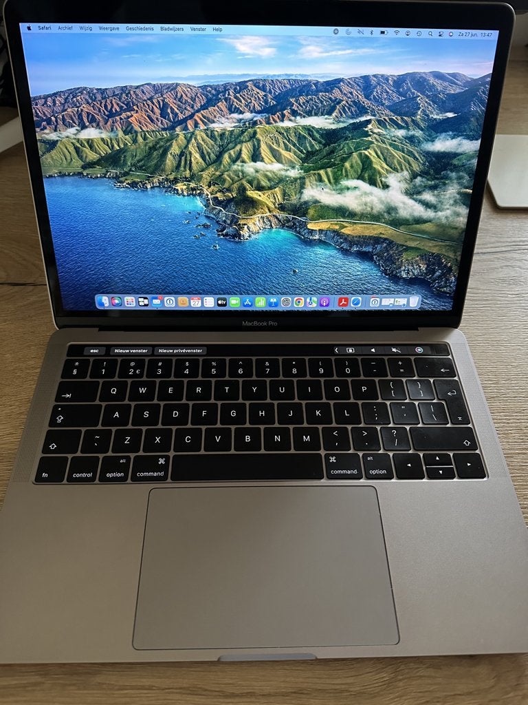 Macbook pro 13 inch (2.9 GHz dual core; 250GB SSD), Computers en Software, Apple Macbooks, MacBook Pro, 256 GB, 2 tot 3 Ghz, Qwerty