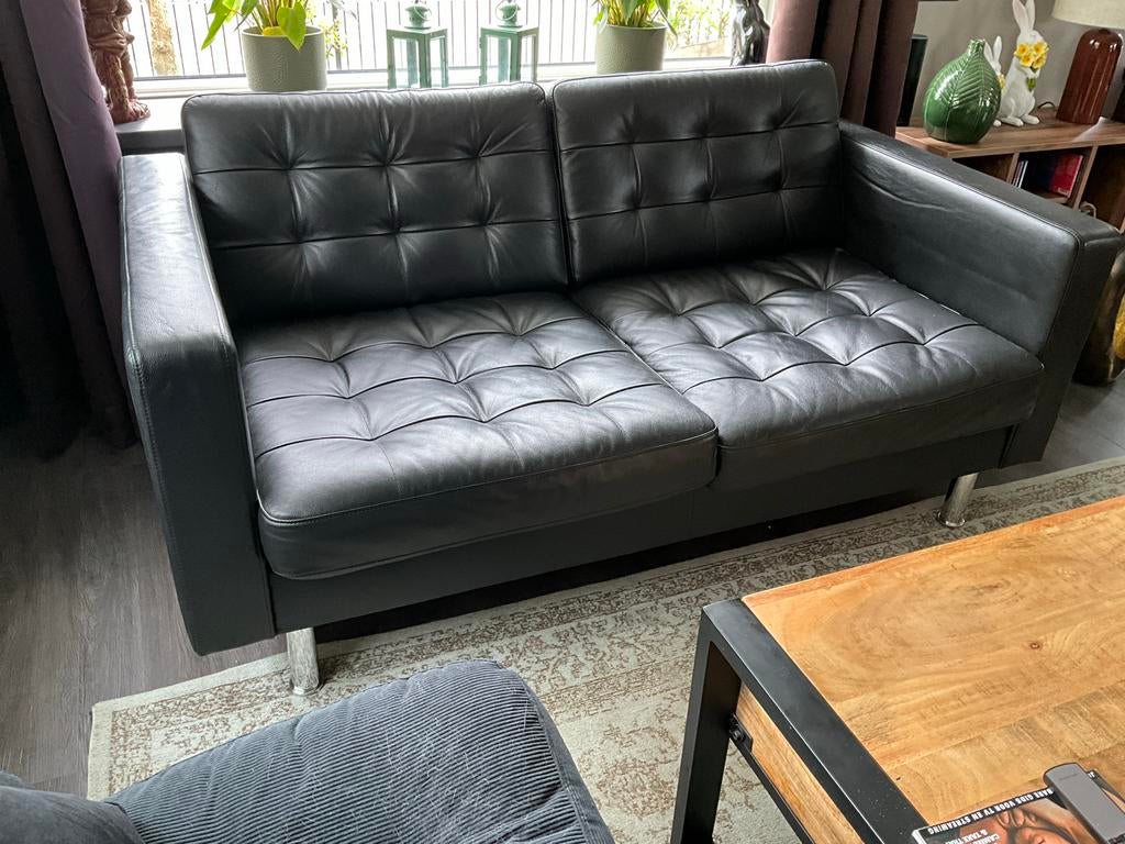 Comfortabele bank en stoel set, Ophalen, 150 tot 200 cm, Tweepersoons, Zo goed als nieuw