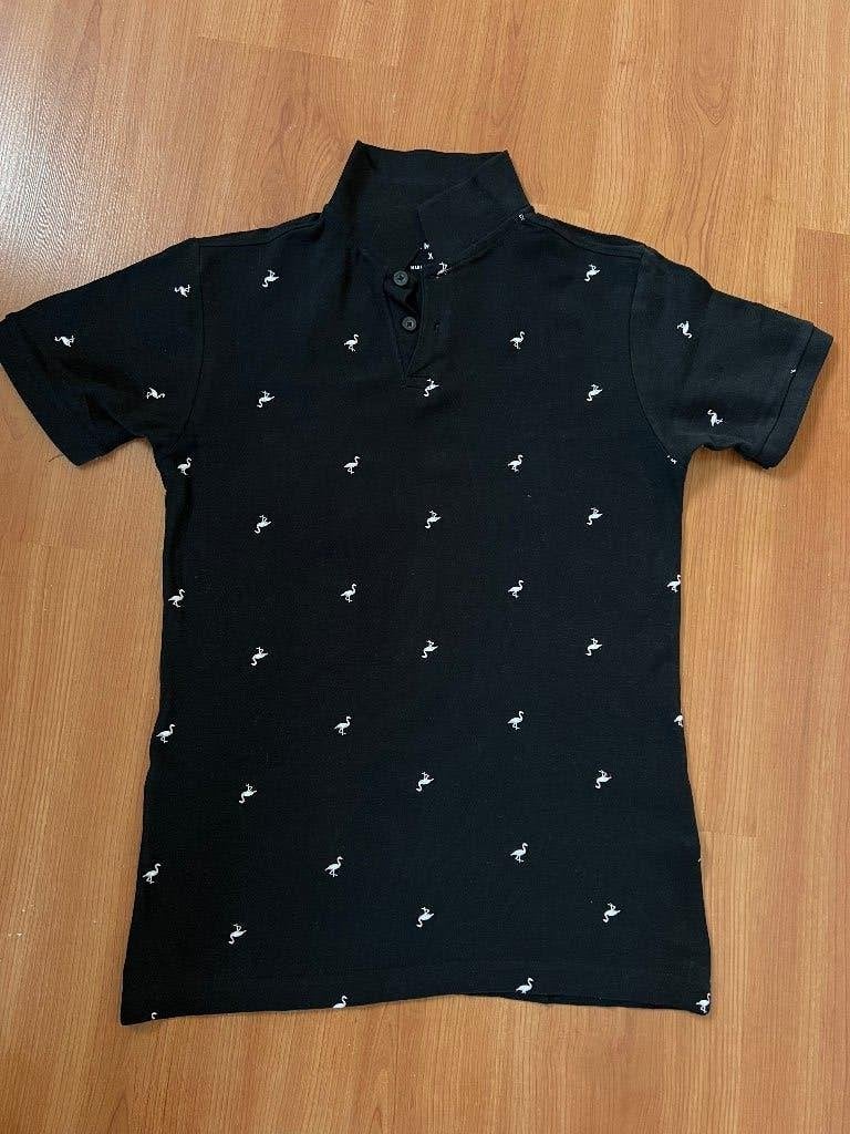 Leuke zwarte Polo, Kleding | Heren, Polo's, Zwart, Ophalen of Verzenden, Zo goed als nieuw, Maat 46 (S) of kleiner
