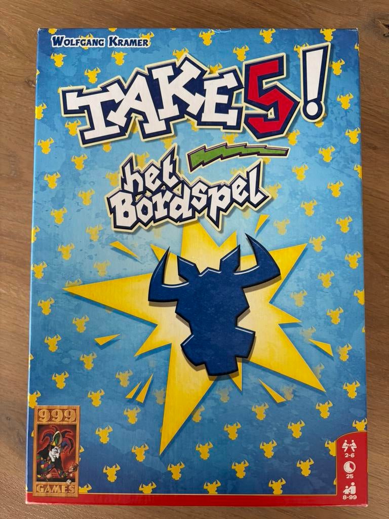 Take 5 bordspel, Ophalen of Verzenden, Zo goed als nieuw