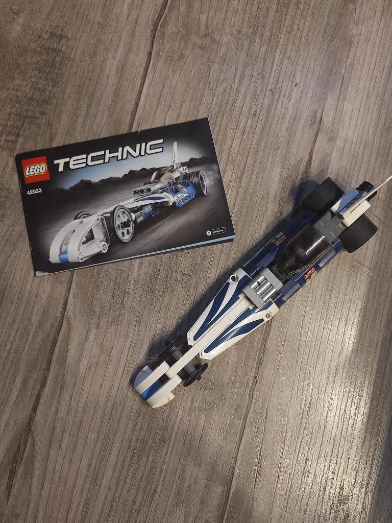 Lego Technic 42033 Record Breaker, Gebruikt, Lego, Inclusief instructies, Ophalen of Verzenden
