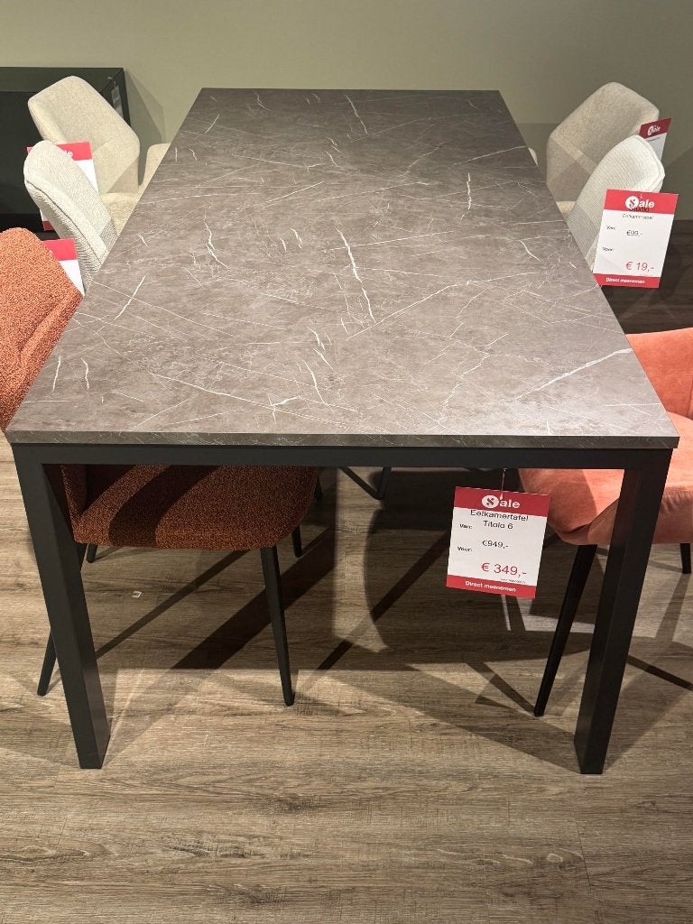 Eetkamertafel Titolo, Ophalen, Overige materialen, 200 cm of meer, Italiaans Design