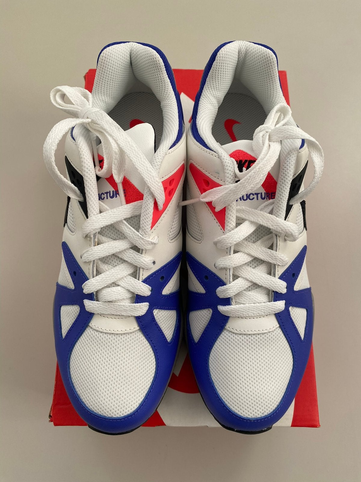 Nike Air Structure Triax 91 Violet White, Ophalen of Verzenden, Nieuw, Wit