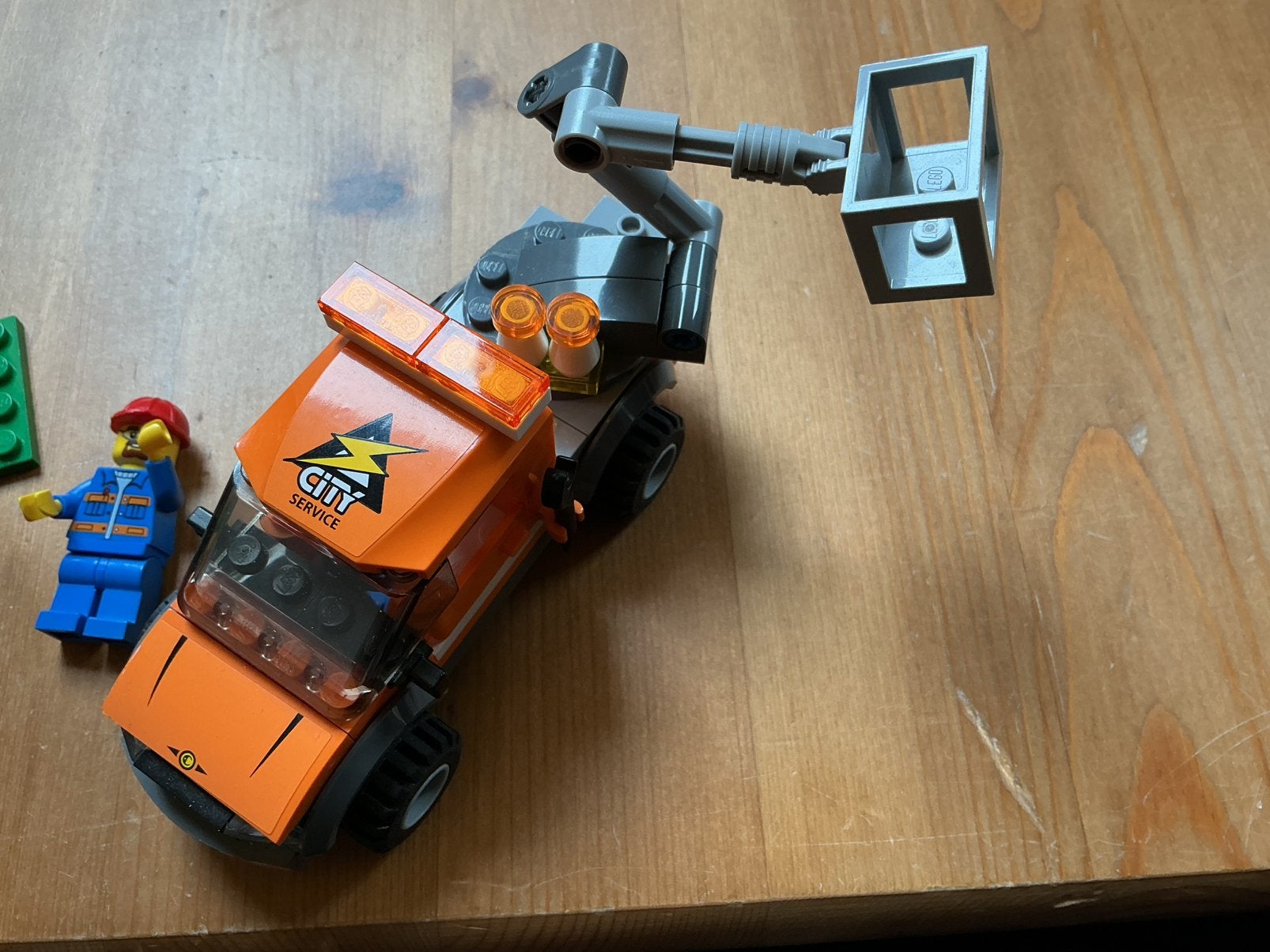 Lego SCHOENCADEAU SET 60054 LANTAARN REPARATIETRUCK, Ophalen of Verzenden, Zo goed als nieuw