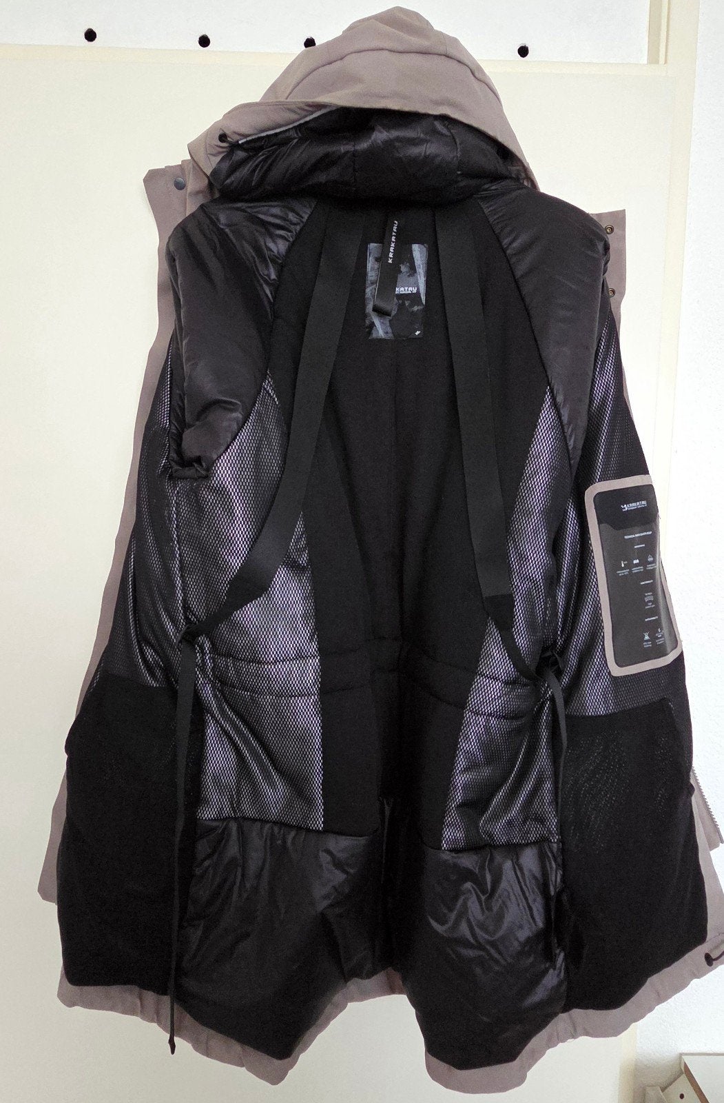 KRAKATAU Antagonist Parka D-374 Dsup - XL. Zo goed als nieuw, Ophalen of Verzenden, Zo goed als nieuw, Grijs