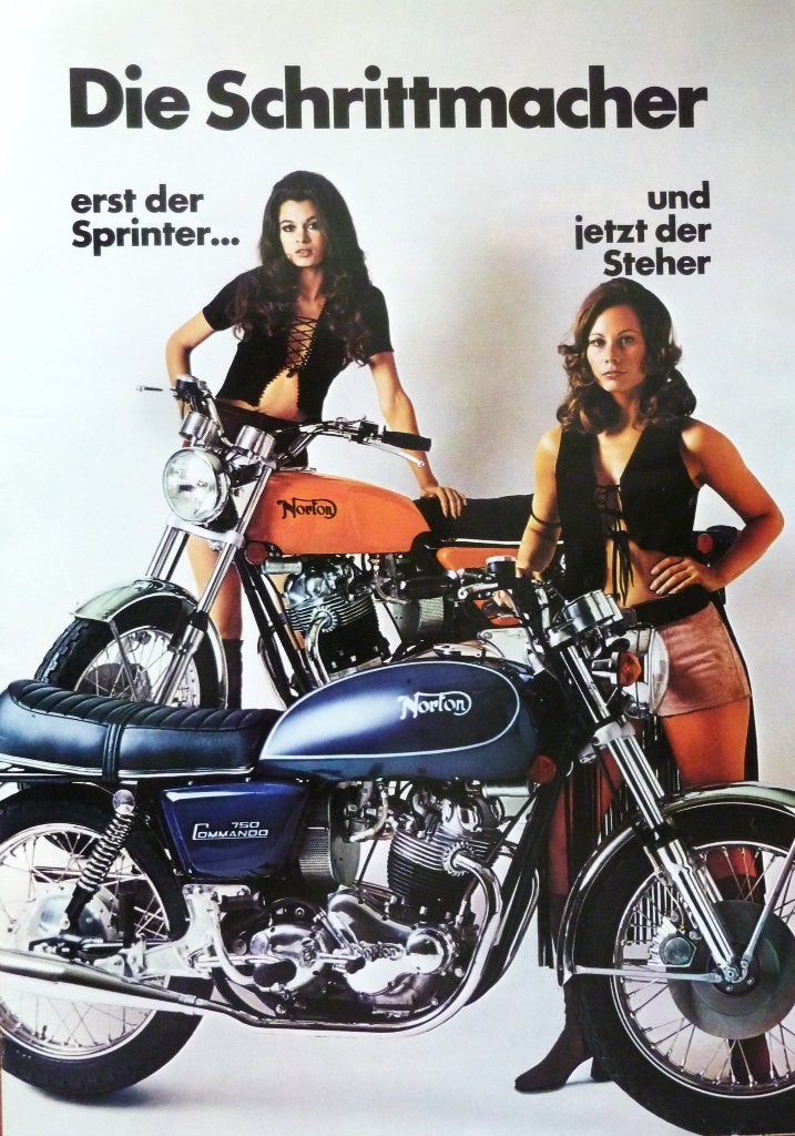 Folder NORTON 750 Commando 1972, Ophalen of Verzenden, Overige merken