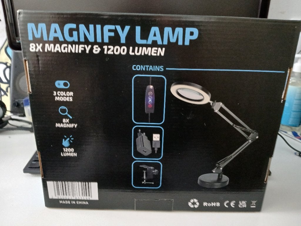 Bolke loeplamp, Ophalen, Nieuw, Loeplamp