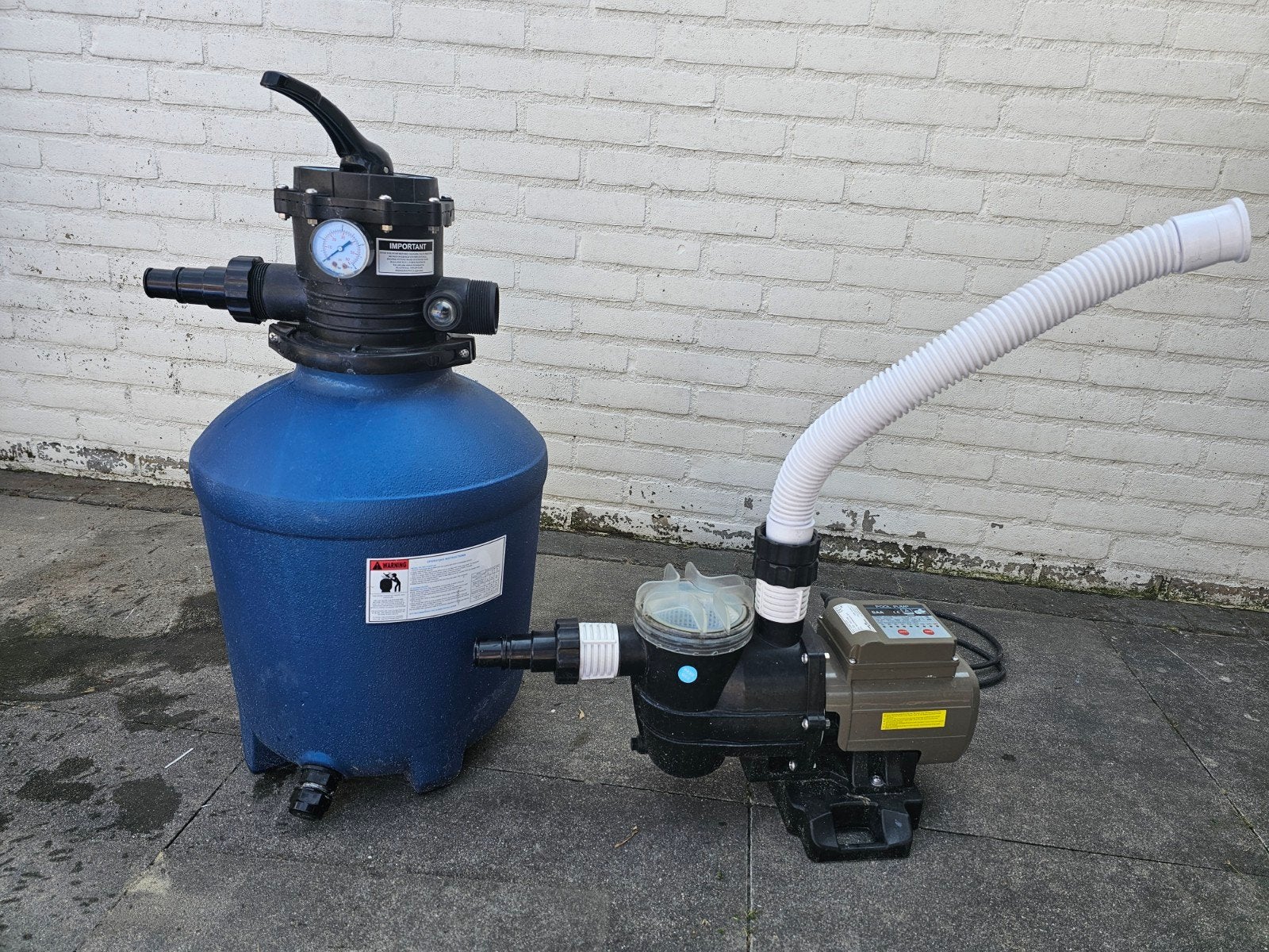 zand filter pomp, Tuin en Terras, Ophalen, Gebruikt, Filter