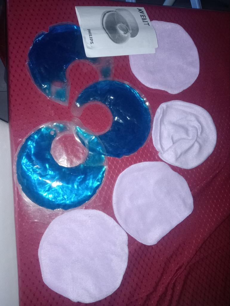 Philips Avent Borstkoelers met Beschermhoezen, Ophalen of Verzenden, Zo goed als nieuw