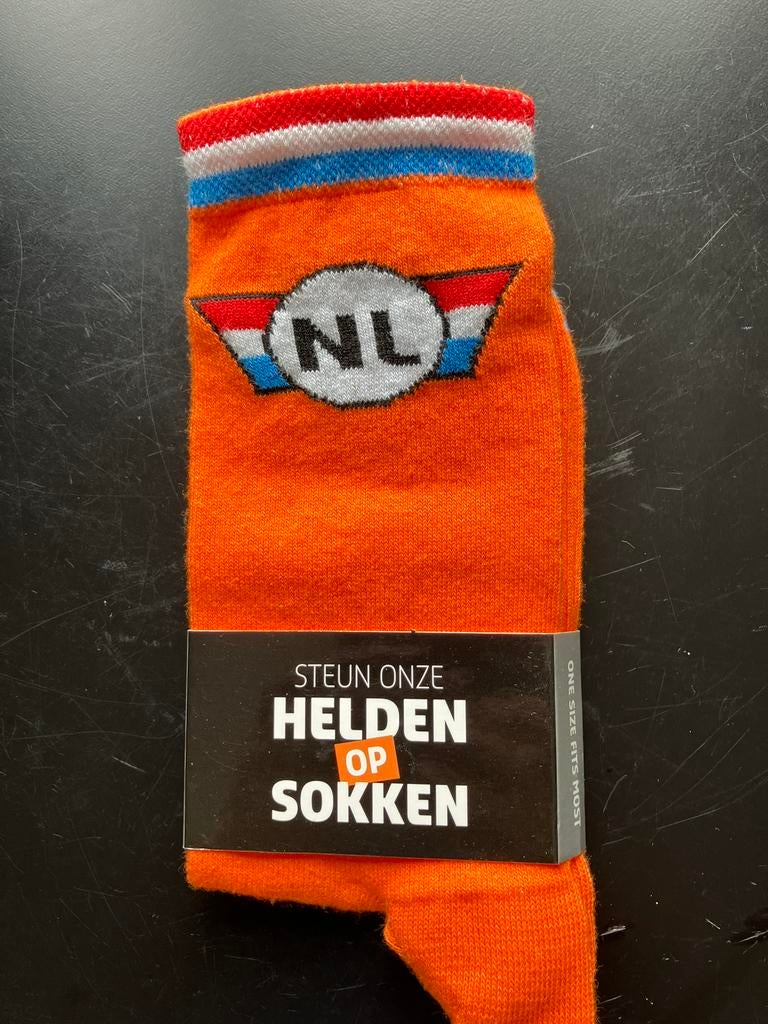 Oranje sokken NL, Ophalen of Verzenden, Nieuw, Overige maten, Overige kleuren