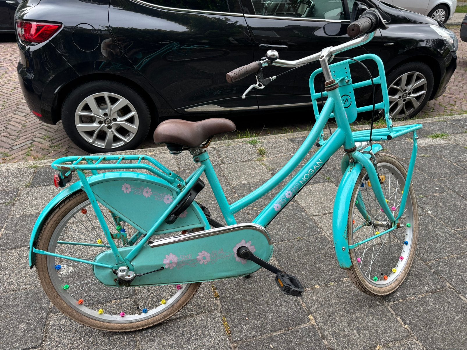 Nogan meisjesfiets 22 inch, Ophalen, Gebruikt, 22 inch