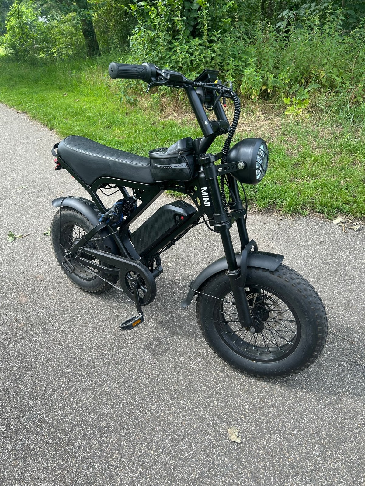 Mini V 20 48V E-bike - Perfect voor wheelies!, Gebruikt, Minder dan 47 cm, 50 km per accu of meer, Ophalen