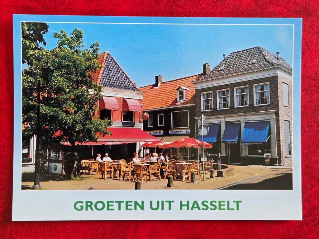Hasselt bij Zwolle Markt, Ophalen of Verzenden, Voor 1920, Overijssel