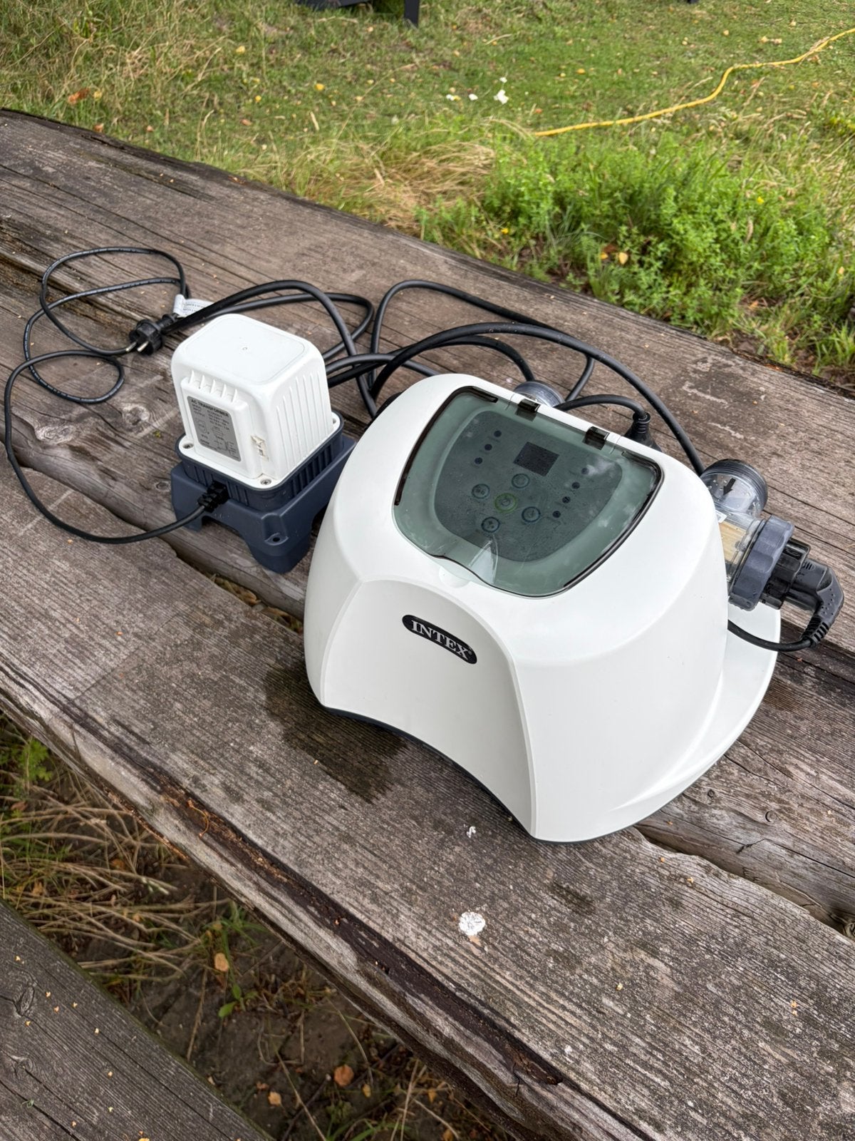 Intex zoutwatersysteem ECO6220G – tot 56,8 m³, Tuin en Terras, Zwembad-toebehoren, Ophalen, Gebruikt