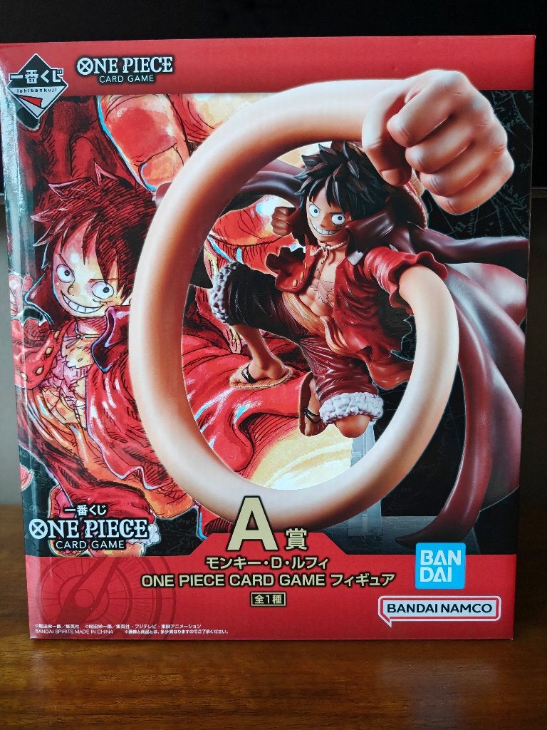 Ichiban Kuji ONE PIECE CARD GAME Prize A: Monkey D. Luffy, Ophalen of Verzenden, Nieuw