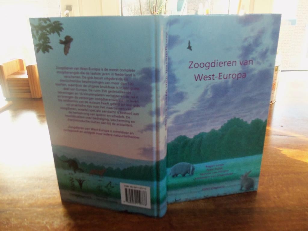 BOEK ROGIER LANGE-ZOOGDIEREN VAN EUROPA., Ophalen of Verzenden, Zo goed als nieuw, Rogier Lange., Los deel