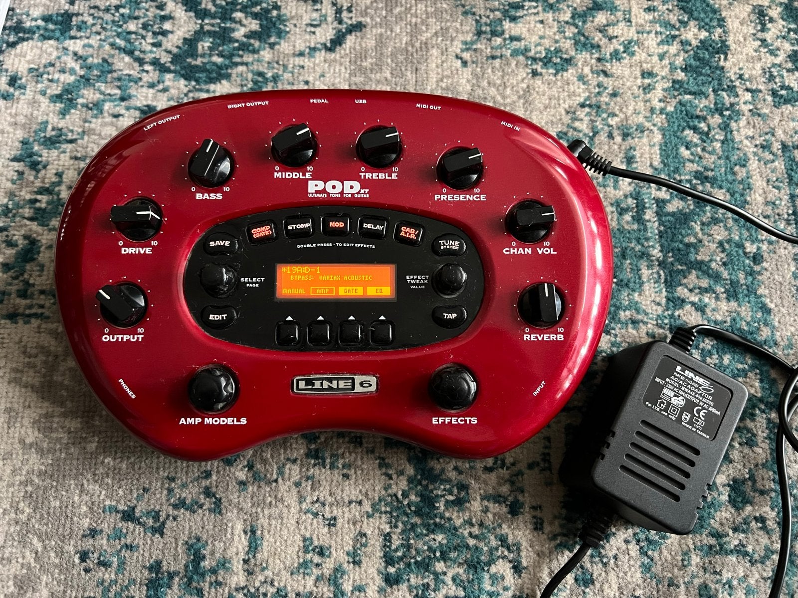 Line 6 POD XT gitaar multi-effect processor, Muziek en Instrumenten, Ophalen of Verzenden, Zo goed als nieuw, Multi-effect