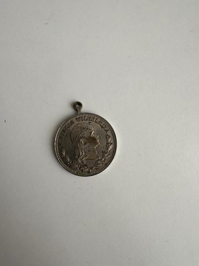 Munt Emma en Wilhelmina, Ophalen of Verzenden, Koningin Wilhelmina