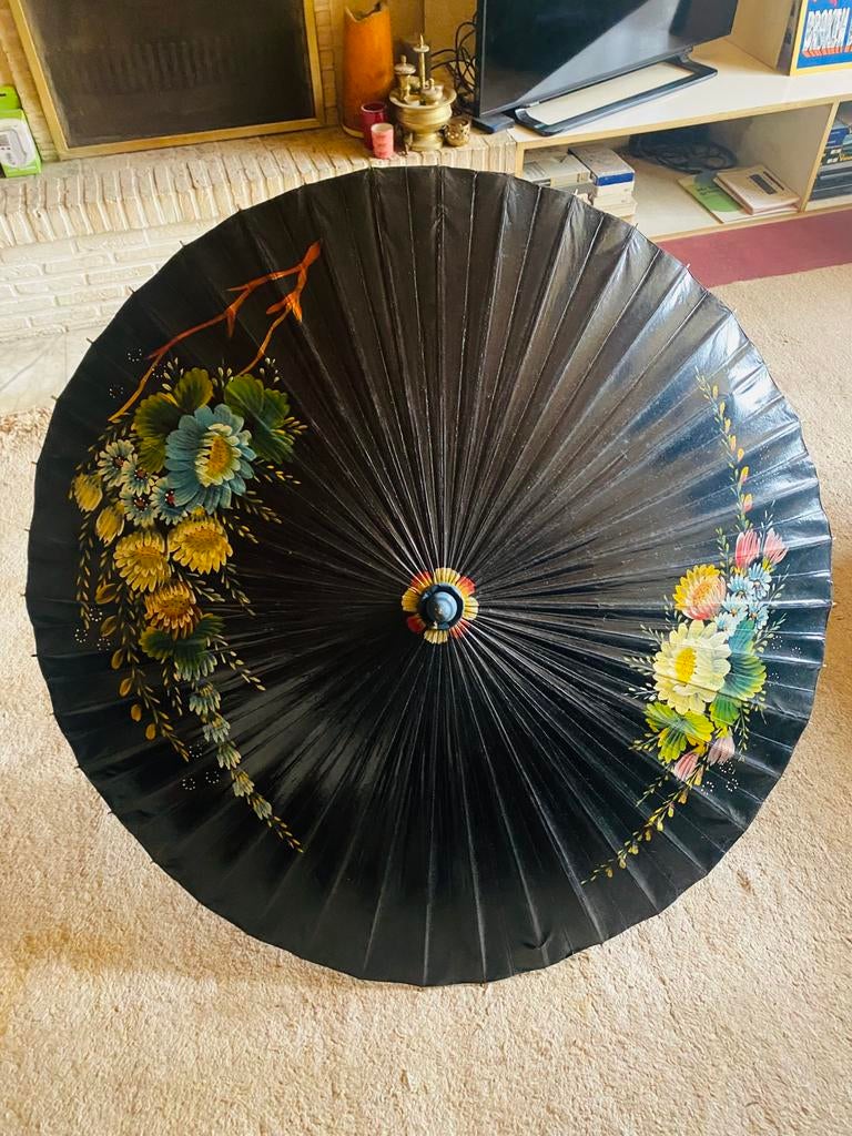 Antieke Japans/Indische parasol, Ophalen, Zo goed als nieuw