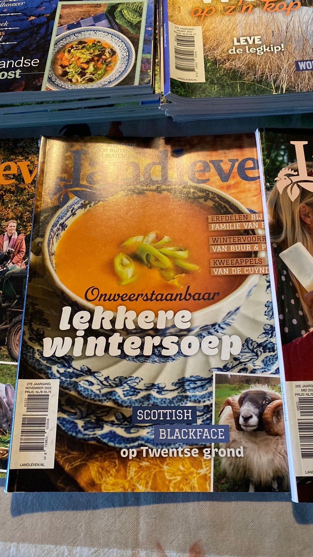 16 stuks Landleven, Ophalen, Gelezen