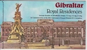 GIBRALTAR 1978 Coronation Postzegelboekje, Michel: MH-3, Pfr, Verzenden, Postfris, Koningshuis