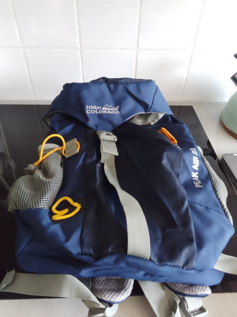 z.g.a.n. colorado backpack  12,5 liter, Overige merken, 40 cm of meer, Ophalen of Verzenden, Zo goed als nieuw