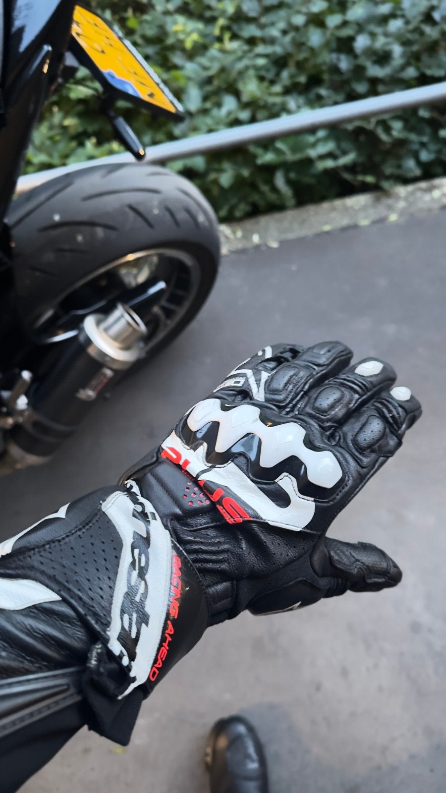 Alpinestars GP Plus R V3 leren motorhandschoenen (L), Ophalen of Verzenden, Tweedehands, Heren, Handschoenen