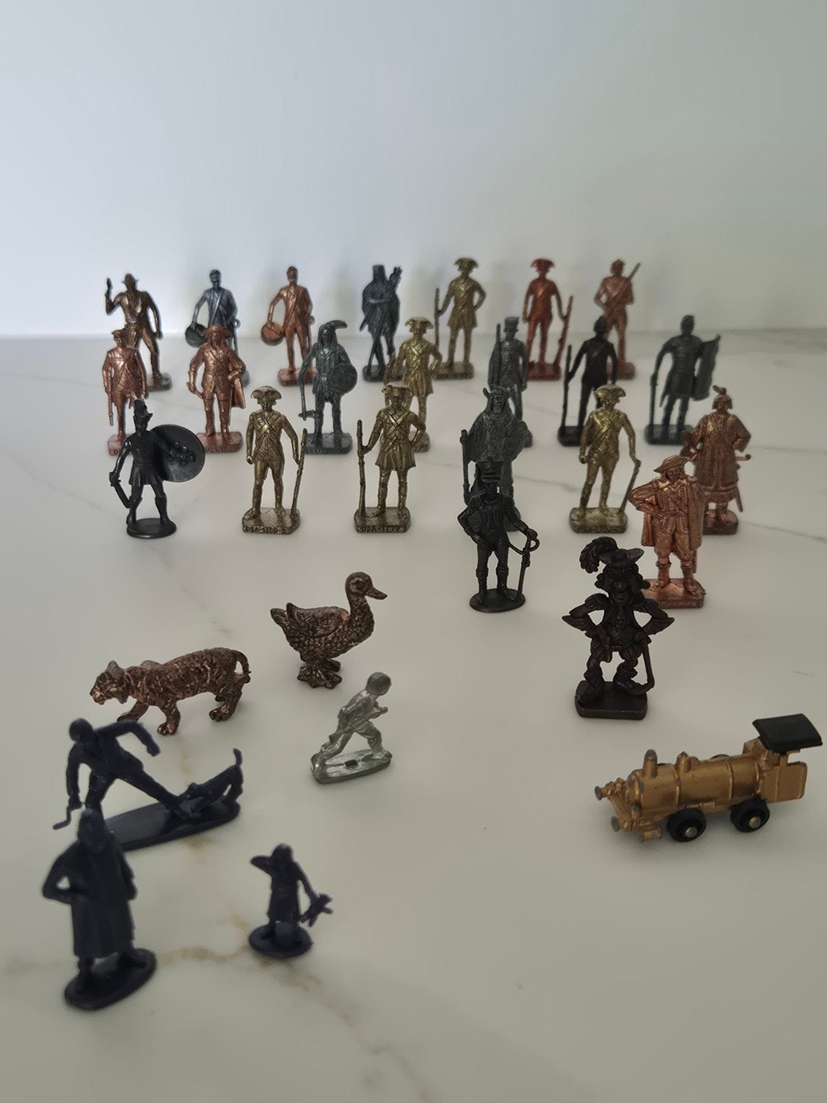 Metalen Kinder Surprise Figuurtjes - Complete Collectie, Ophalen of Verzenden, Gebruikt