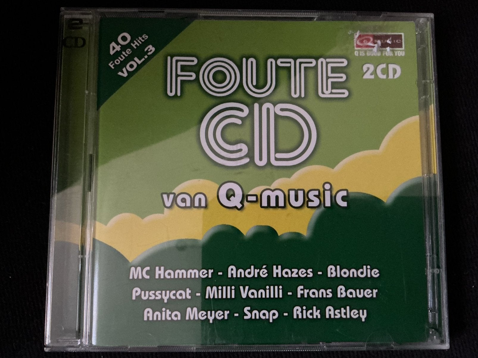 Foute Cd van Q-music 40 foute Hits vol.3 dubbel-cd, Ophalen of Verzenden, Zo goed als nieuw, Pop