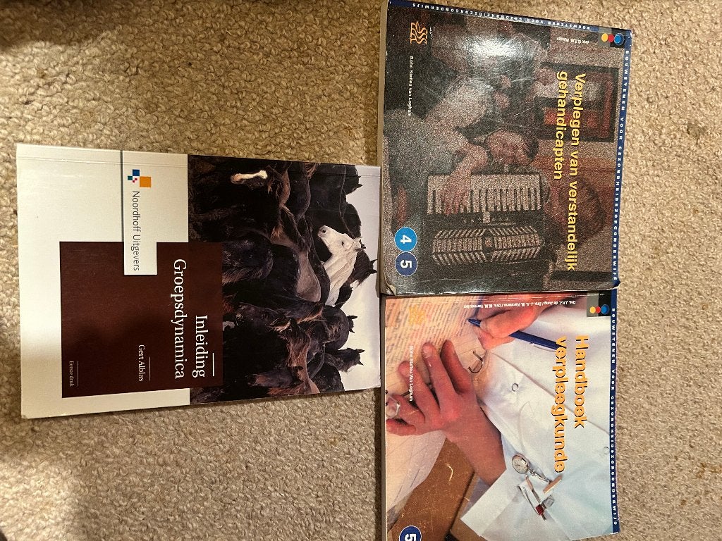 handboek verpleegkundige groepsdynamica verstandelijk gehand, Ophalen of Verzenden, Beta, Gelezen, HBO