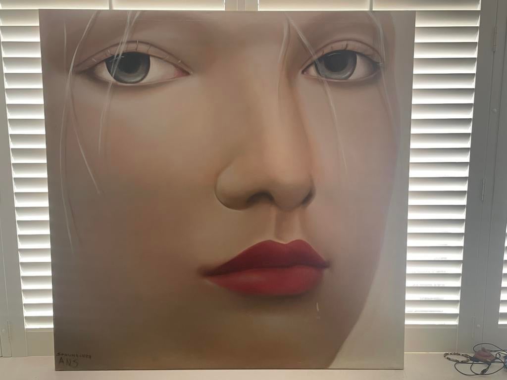 Ans Schumacher schilderij (1 van set van 3), Antiek en Kunst, Ophalen