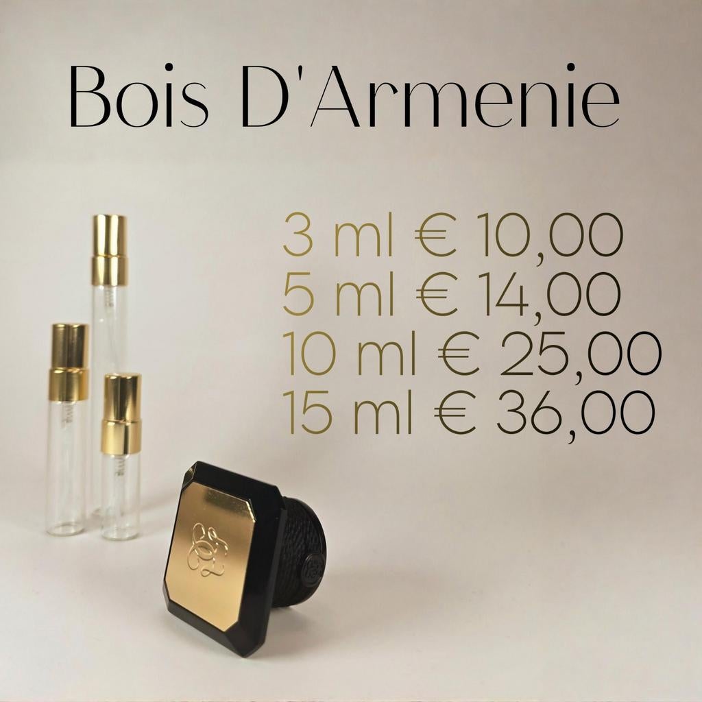 Decant Sample · Guerlain · Bois D'Armenie · EDP, Ophalen of Verzenden, Nieuw