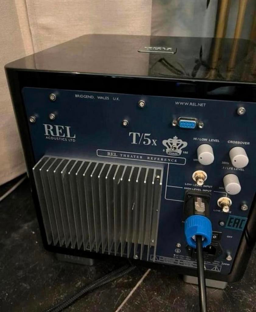REL T5x Subwoofer, Subwoofer, Nieuw, Info@mister-hifi.nl, 120 watt of meer