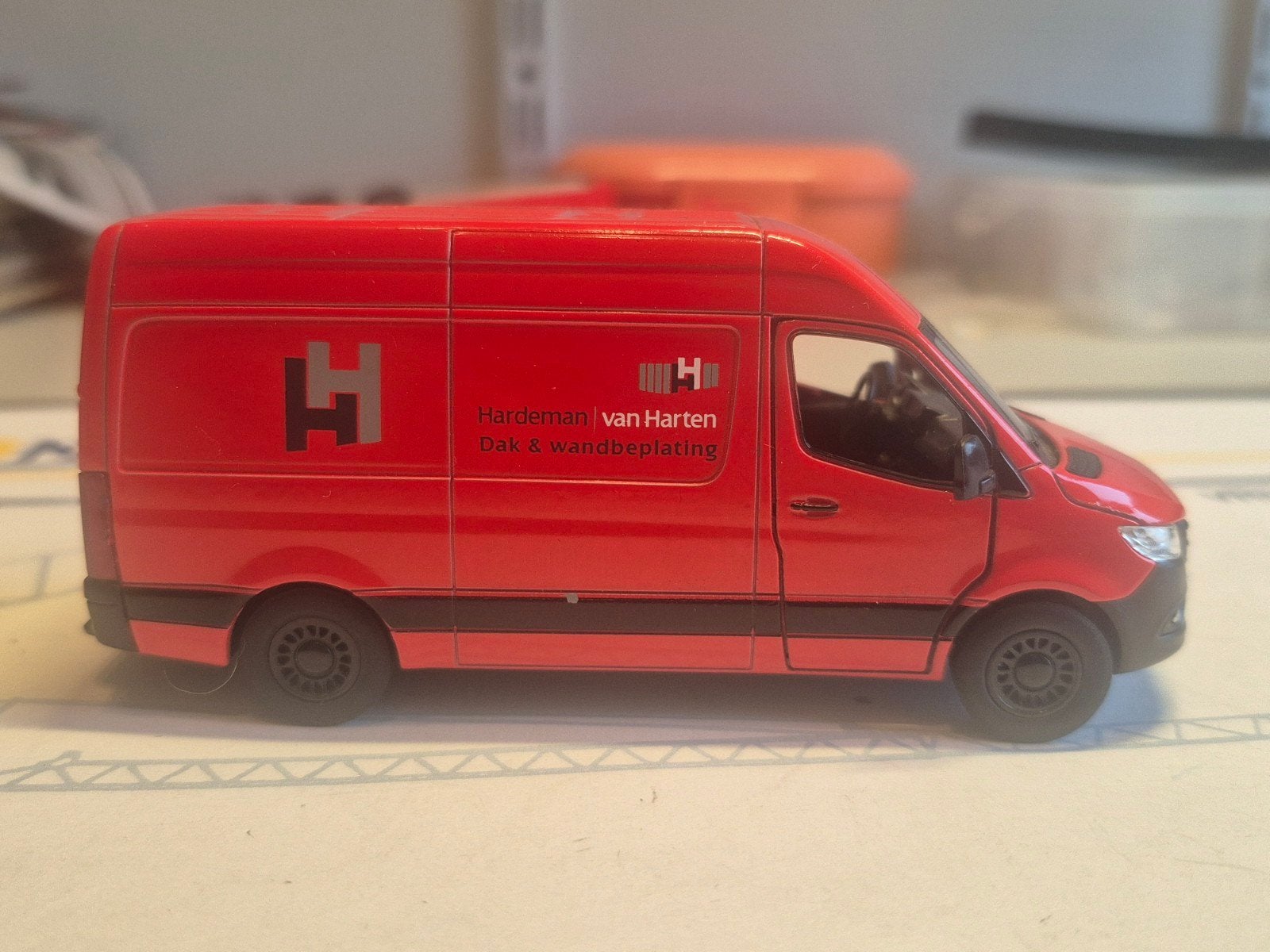 mercedes sprinter hardeman van harten, Hobby en Vrije tijd, Ophalen of Verzenden, Bus of Vrachtwagen, Overige merken