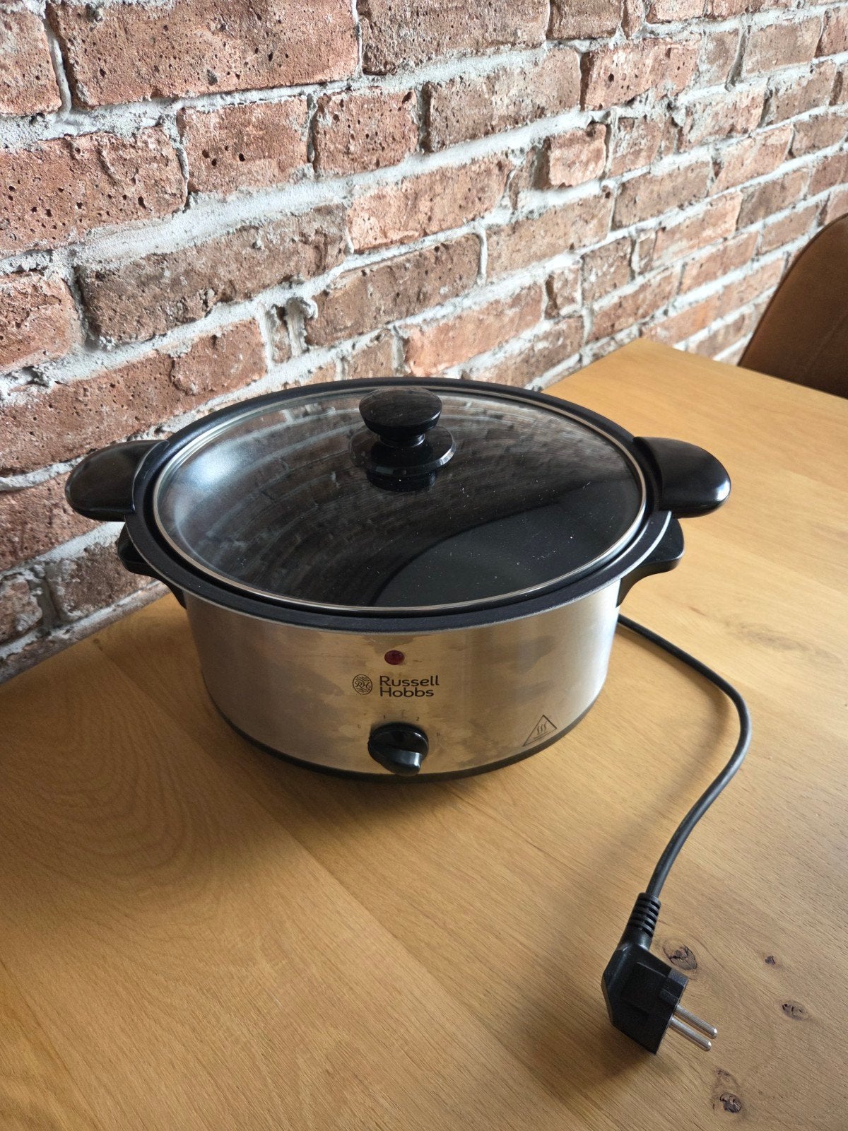 Russell Hobbs Slowcooker - Zilver/Zwart, Witgoed en Apparatuur, Ophalen, Gebruikt