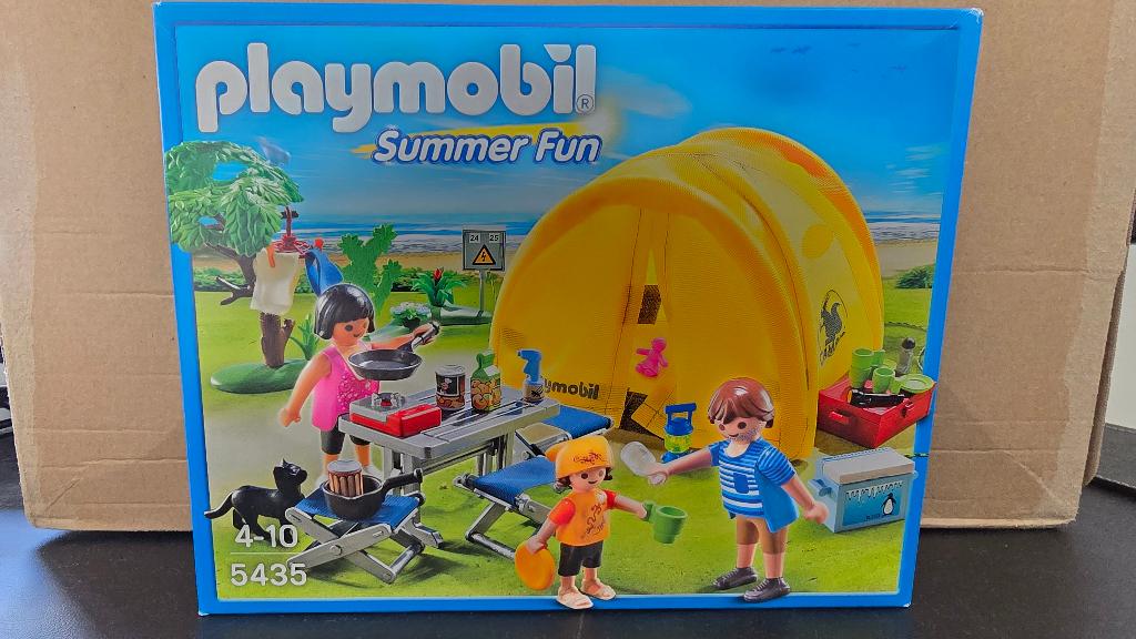 Playmobil 5435 Kampeervakantie met tent nieuw in doos, Kinderen en Baby's, Speelgoed | Playmobil, Ophalen of Verzenden, Nieuw