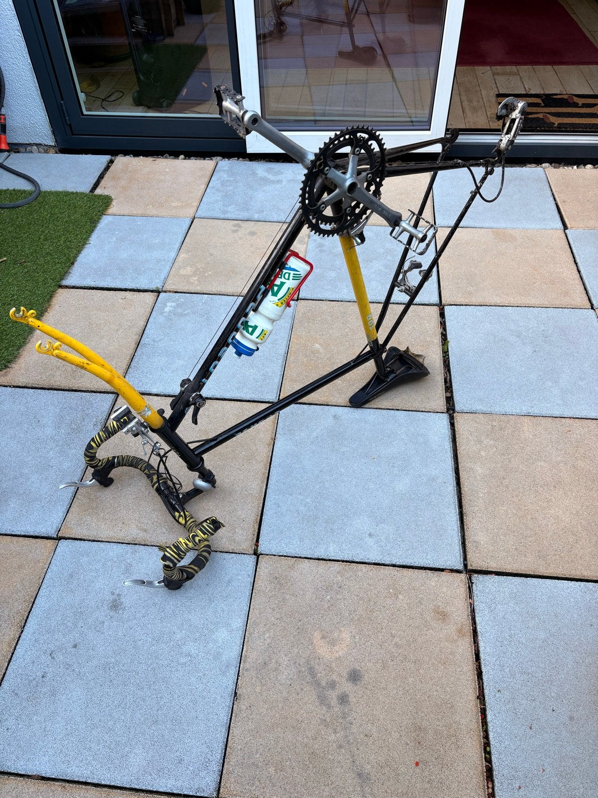 Peugeot Course 100 Racefiets frame uit 1992 (62cm), Minder dan 10 versnellingen, Gebruikt, Staal, Overige maten