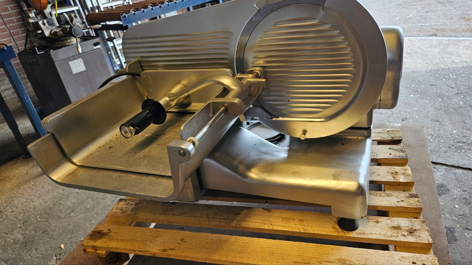 Snijmachine  prof., Ophalen, Metaaldraaibank