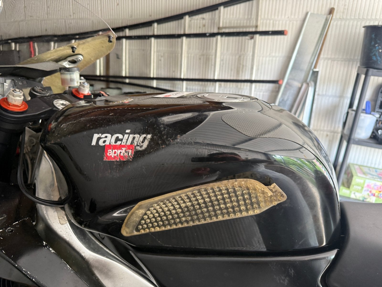 Aprilia RSV Mille Tank - Kleine schade, Ophalen, Gebruikt