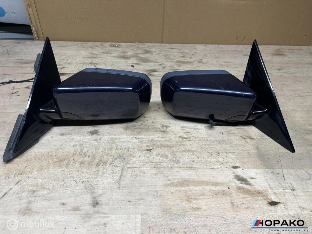 Buitenspiegels shadowline / hoogglans BMW E46 sedan touring, Auto-onderdelen, Gebruikt, Einsteinlaan 5 rijswijk, Bmw, Ophalen of Verzenden