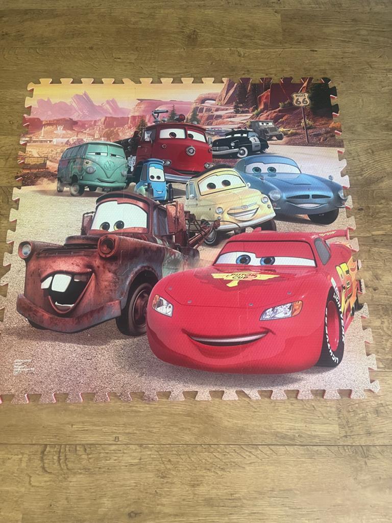 Vloerpuzzel Cars Gratis, Ophalen, Zo goed als nieuw