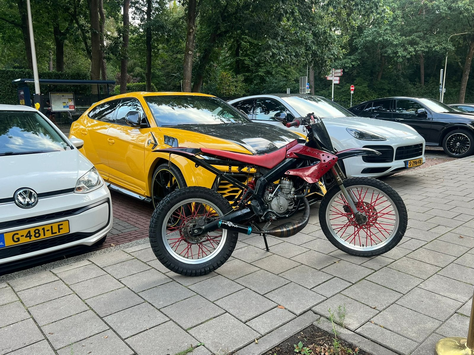 derbi senda xtreme euro 1 met 88br setup, Ophalen, Gebruikt