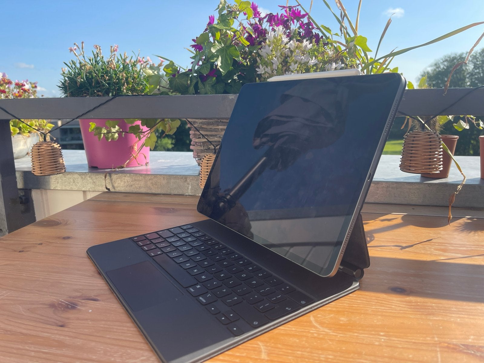 Apple Magic Keyboard voor iPad Pro 12.9 (Zo goed als nieuw), Computers en Software, Ophalen of Verzenden, Zo goed als nieuw