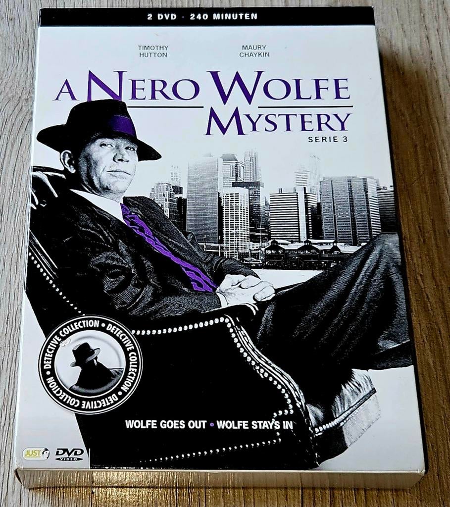A Nero Wolfe Mystery - Serie 3 (2 DVD), Vanaf 12 jaar, Ophalen of Verzenden, Zo goed als nieuw, Detective en Krimi