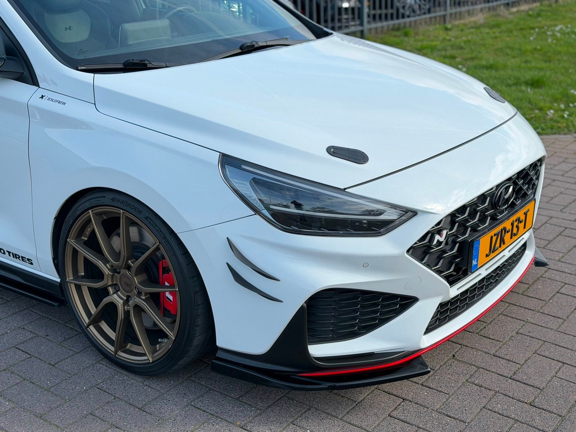Hyundai I30 2.0 i30N 2021 280PK Automaat Wit Pano Dealer Ond, 1998 cc, Gebruikt, 4 cilinders, 700 kg