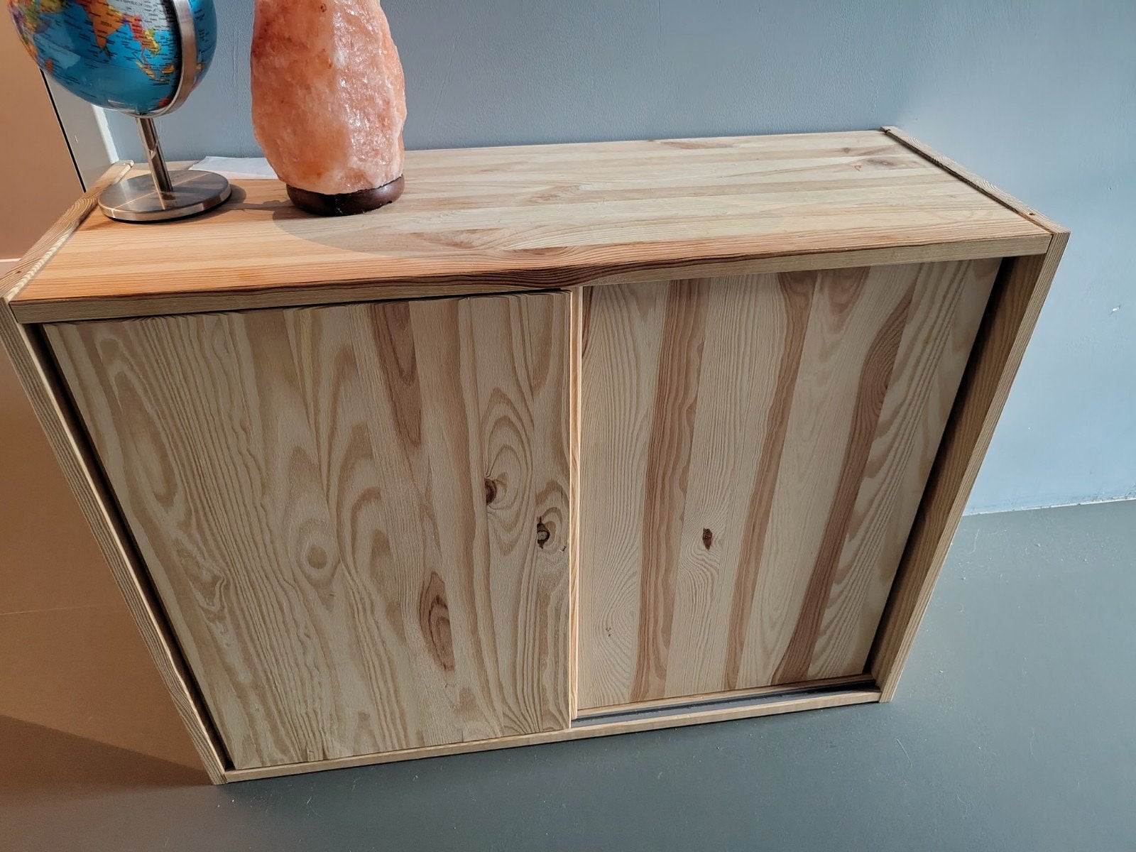 Ivar kastje ikea met schuifdeuren, 80x30x60, Ophalen, Zo goed als nieuw, 25 tot 50 cm