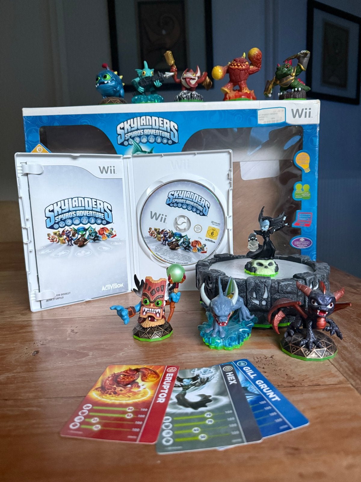 Skylanders Spyro's Adventure Wii Starter Pack + Extra's, Avontuur en Actie, 1 speler, Ophalen of Verzenden, Zo goed als nieuw